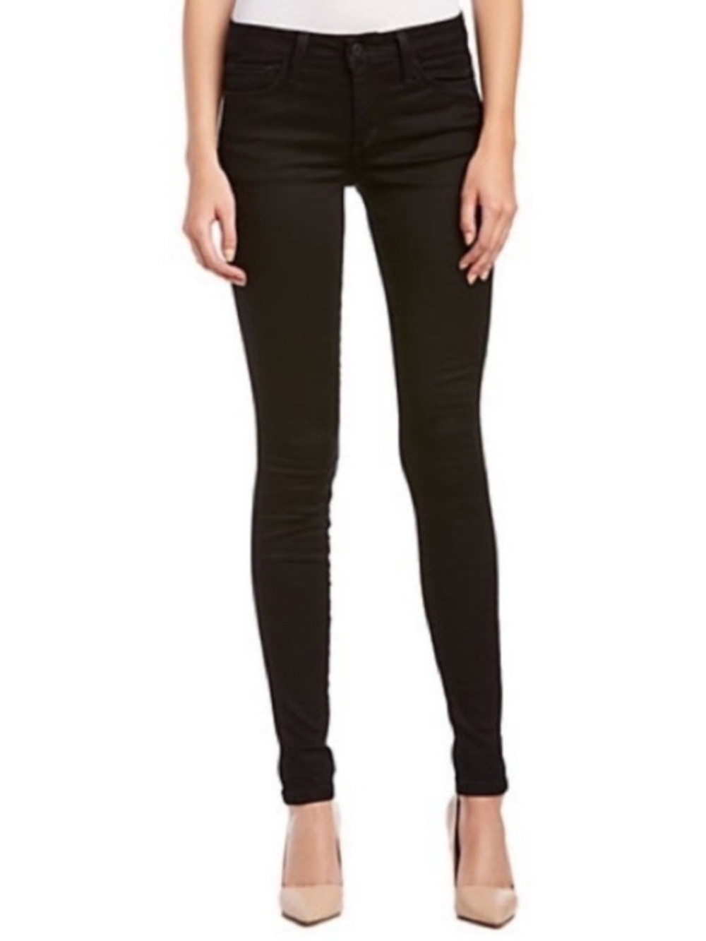 NWT Joe's Jeans The Skinny Ultra Slim Fit Idina Black Jeans Size 24